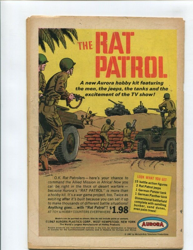 WORLD'S FINEST COMICS #166 (VG) BATMAN AND SUPERMAN!! JOKER COVER!! 1967 