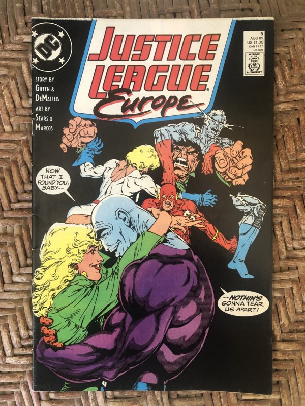 Justice League Europe #5 Direct Edition (1989)