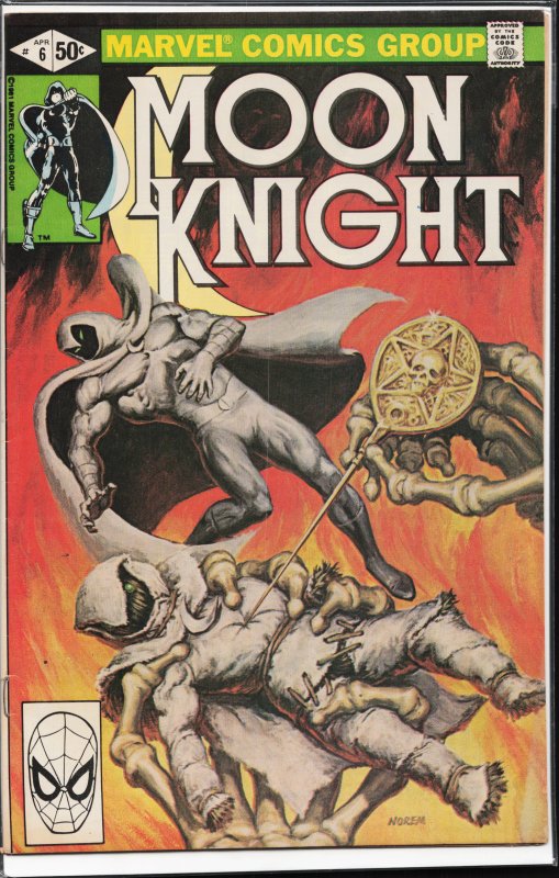 Moon Knight #6 (1981) Moon Knight