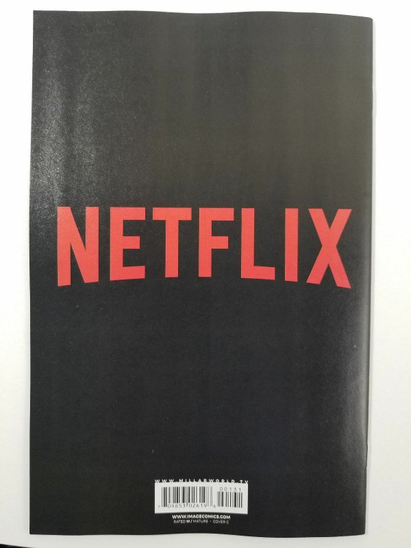 THE MAGIC ORDER #1  ADAM HUGHES VARIANT NM SOLD OUT NETFLIX SERIES