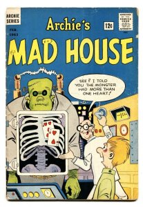 Archie's Madhouse #24 1963- 2nd SABRINA- Frankenstein cover
