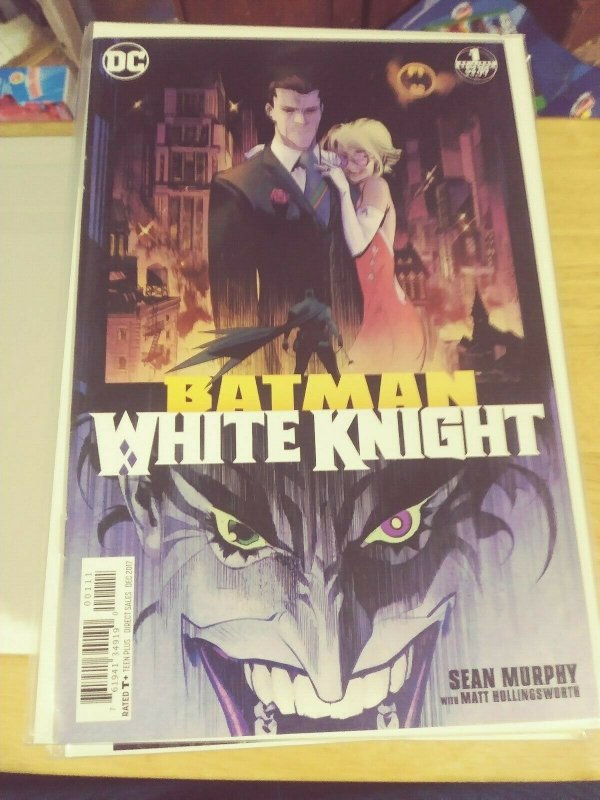 BATMAN WHITE KNIGHT # 1  2017 DC   GRADE WHITE PAGES  1STPRINT