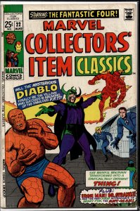 Marvel Collectors' Item Classics #22 (1969) Fantastic Four
