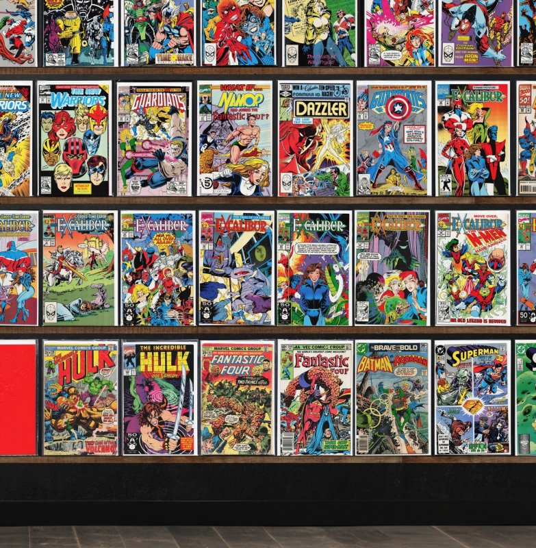 Huge Lot 150+ Comics with Excalibur, The New Warriors, Superman & More!