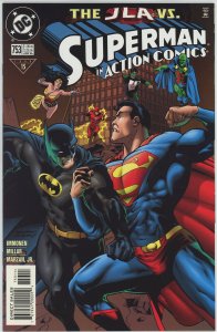 Action Comics #753 (1938) - 9.4 NM *JLA Vs Superman*