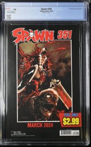 Spawn #350 CGC 9.8 1st New Ruler of Hell Brett Booth Variant Cover D Image 2024