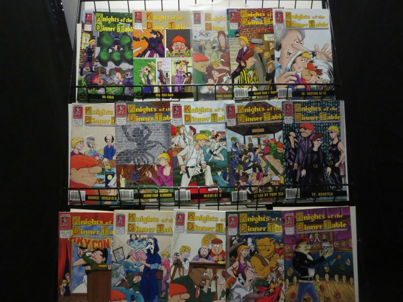 Knights of the Dinner Table 53 diff comics Illustrated Hackmasters Everknights