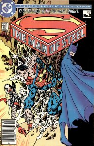 The Man of Steel #3 Newsstand Edition (1986) Superman