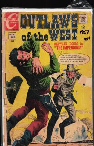 Outlaws of the West #67 (1967) Captain Doom