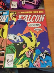 The Falcon 1-4 Complete Set Run! ~ NEAR MINT NM ~ 1983 MARVEL COMICS