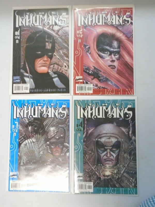 Inhumans set #1-4 8.0/VF (2000 3rd Series)