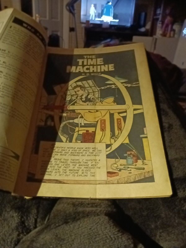 Classics Illustrated #133 HRN 132 First Edition Time Machine 1956 Comic Book