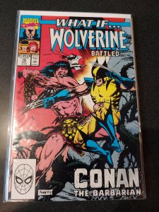 WHAT IF #16 WOLVERINE BATTLED CONAN THE BARBARIAN