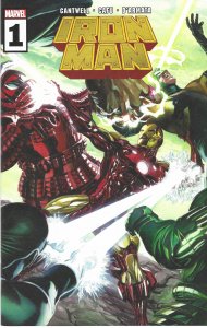 Iron Man #1 (11-2020) - w/ Hellcat - vs Halcyon, Unicorn, Terrax the Tamer