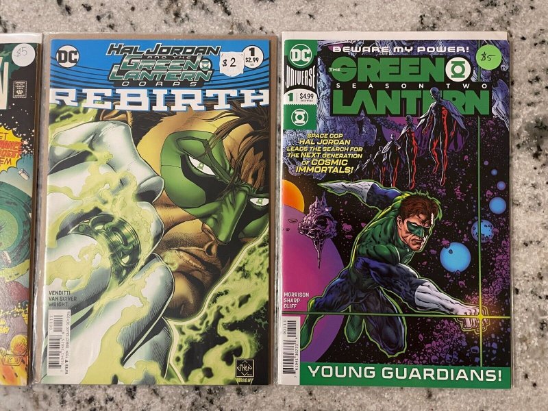 3 DC Comic Books Green Lantern 1 Rebirth 1 Corps Quarterly 1 NM 1st Prnt 42 J801 