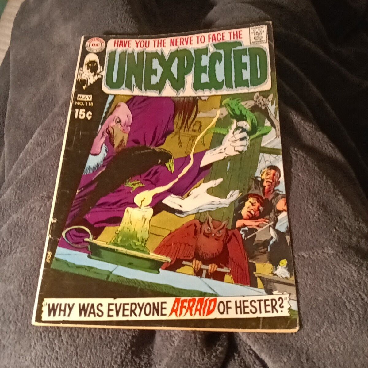 The Unexpected 118 Horror DC comic 1970 Neal Adams art cover bronze age ...