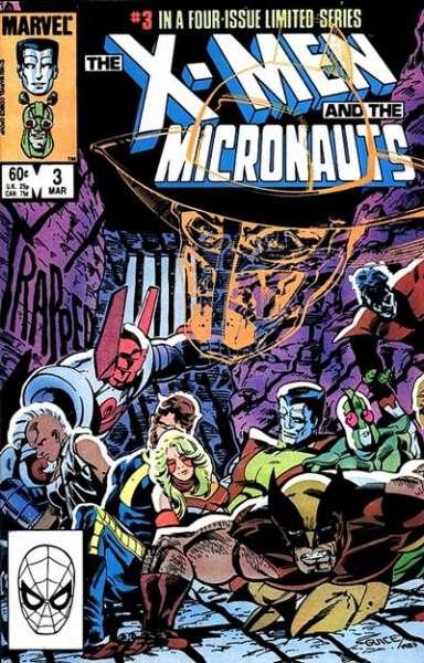 X-Men and the Micronauts #3, VF+ (Stock photo)