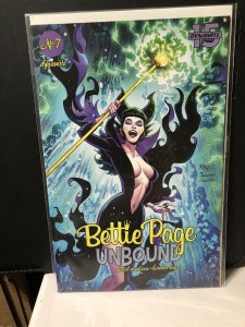 BETTIE PAGE UNBOUND #7a Dynamite Comics GOOD WITCH COVER GGA Betty 2019