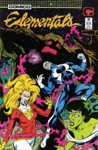 Elementals (Vol. 1) #24 VF/NM ; COMICO | Bill Willingham