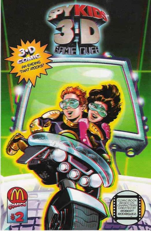 Spy Kids 3-D: Game Over #2 VF/NM; McDonalds | save on shipping - details inside