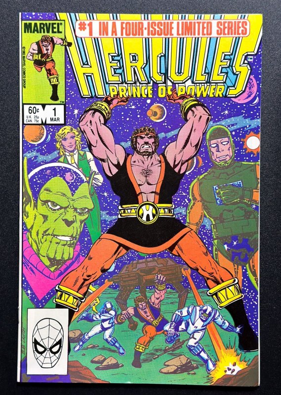 Hercules #1-4 [Lot of 4 bks] (1984) VF/NM!