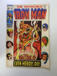 Iron Man #18 FN- condition