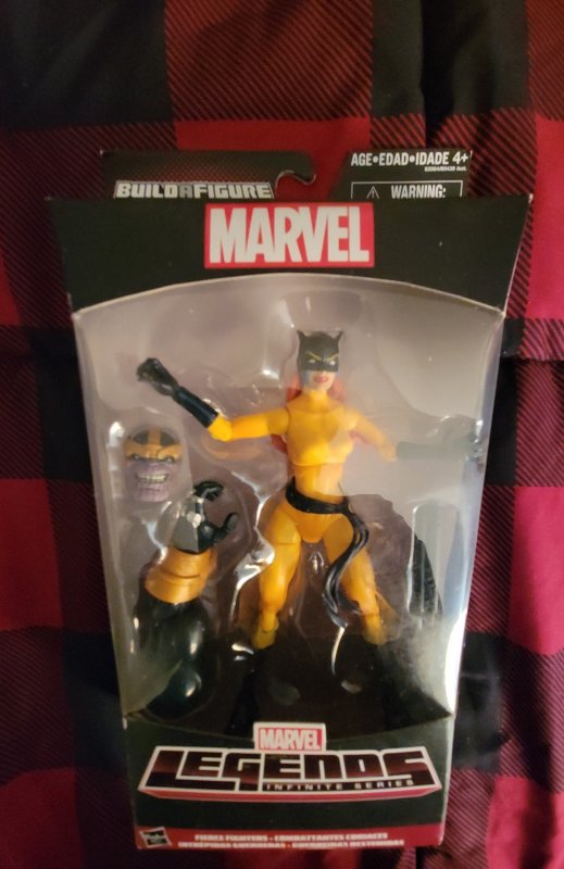 Marvel Legends Infinite Series Build A Figure Thanos/ Hellcat