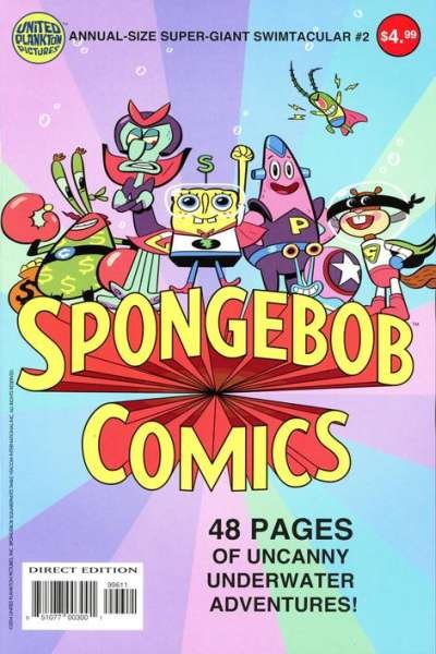 SpongeBob Comics Annual-Size Super-Giant Swimtacular #2, NM + (Stock photo)
