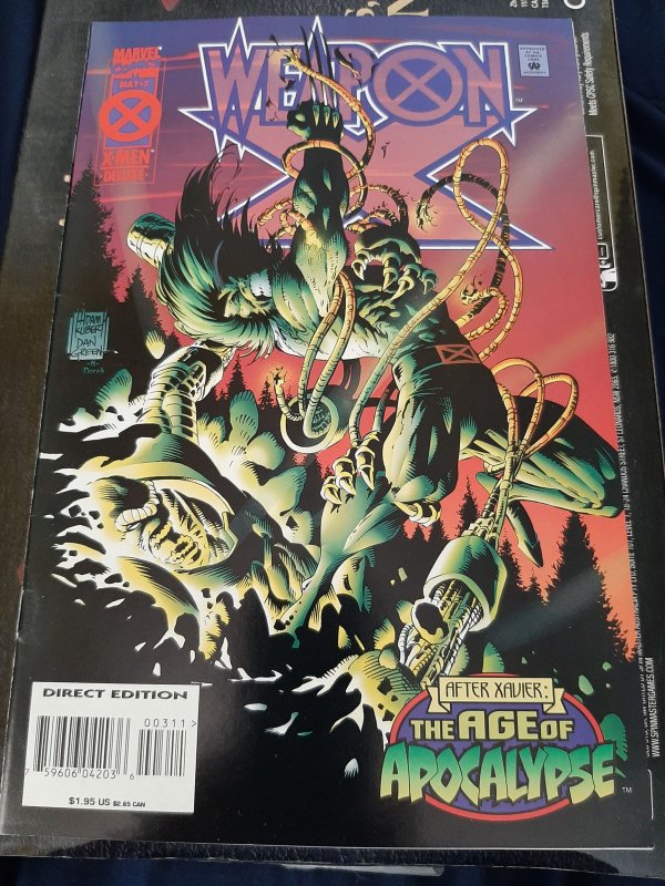 Weapon X #2-4 (1995)