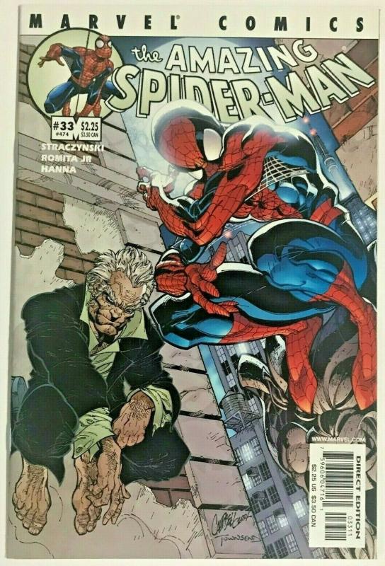 AMAZING SPIDER-MAN#33 VF/NM 2001 J SCOTT CAMPBELL COVER MARVEL COMICS