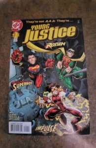 Young Justice #1 Newsstand Edition (1998)