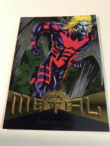 ARCHANGEL #83 card : Marvel Metal 1995 Fleer Chromium; NM/M X-men Avengers, base