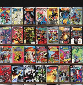 Huge Lot 150+ Comics with The Omega Men, Iron Man, Spanner'S Galaxy & More!