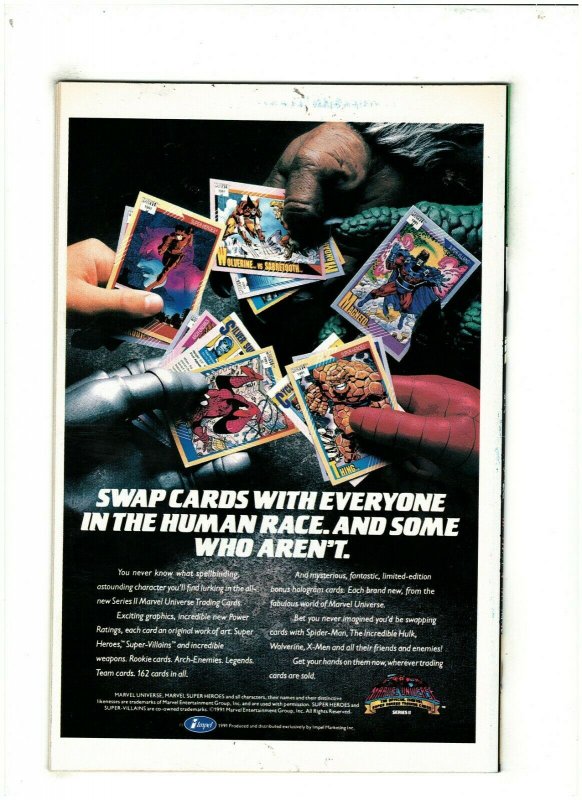 Avengers #337 NM- 9.2 Marvel Comics 1991 Collection Obsession pt.4 