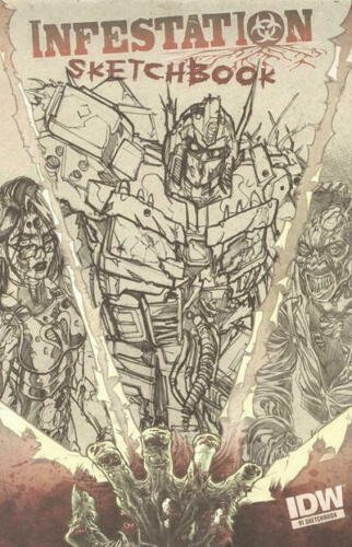 Infestation: Sketchbook #1A VF/NM; IDW | save on shipping - details inside 