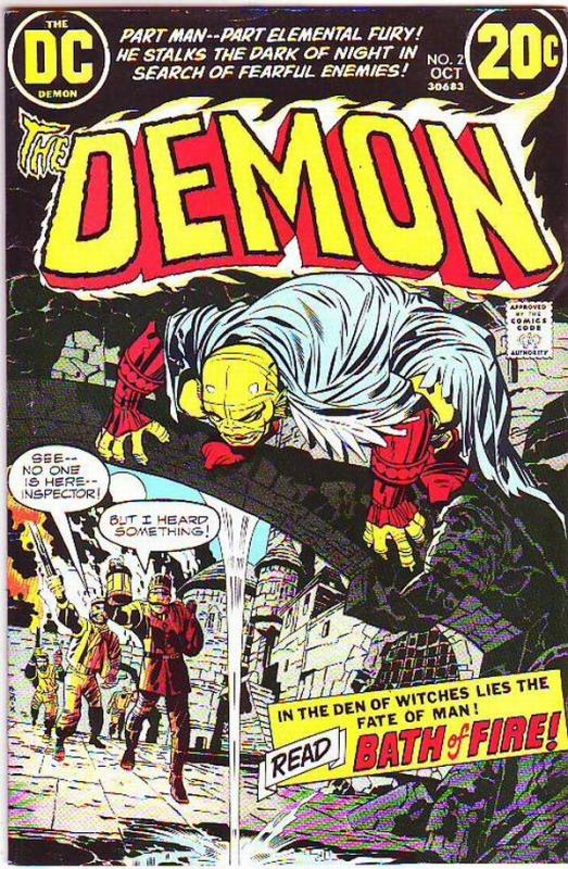 Demon, The #2 (Oct-72) VF/NM High-Grade Jason Blood, Merlin