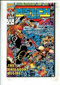 5PC MYS-TECH WARS #1 LOT (9.0) 1993
