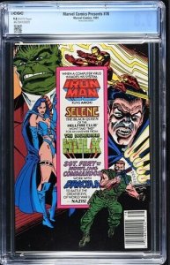 Marvel Comics Presents #78 1991 CGC 9.8 Weapon X app Newsstand White Pages 009