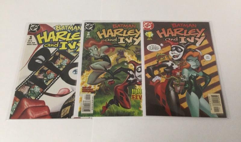 Batman Harley And Ivy 1-3 VF Very Fine DC Comics A33