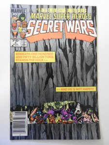 Marvel Super Heroes Secret Wars #4 (1984) FN+ Condition!