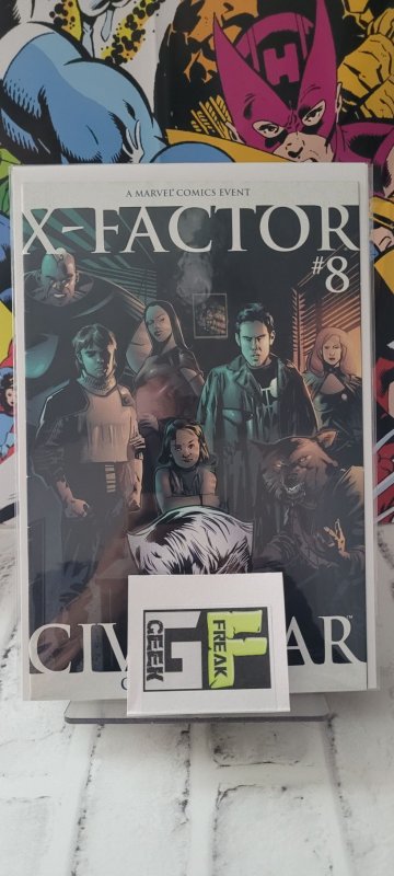 X-Factor #8 Second Print Cover (2006)