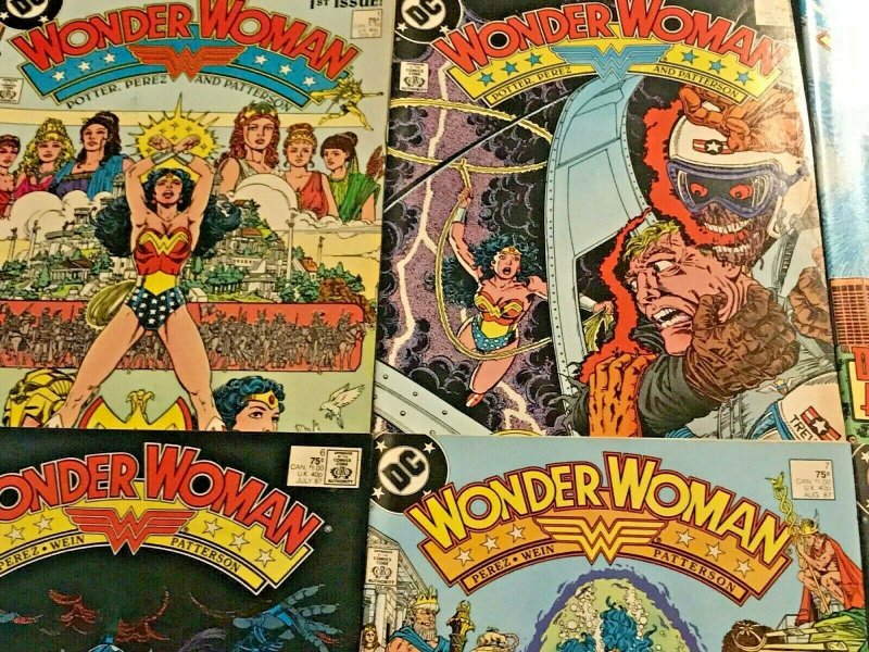 WONDER WOMAN#1-26 VF LOT 1987 (20 BOOKS) GEORGE PEREZ DC COMICS