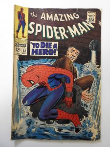 The Amazing Spider-Man #52 (1967) GD/VG Condition tears on bc