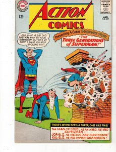 Action Comics #327 Aug-65 VF/NM 50% High-Grade Superman, Baby, Gramps! BEANTOWN