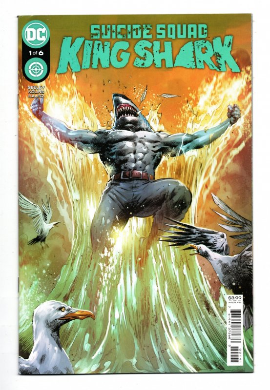 SUICIDE SQUAD: KING SHARK #01 (2021) TREVOR HAIRSINE | WALMART | GREEN TITLE
