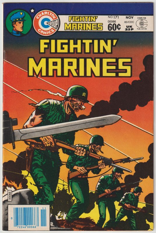 Fightin' Marines #171 (Nov 1983, Charlton), FN condition (6.0), Low print run