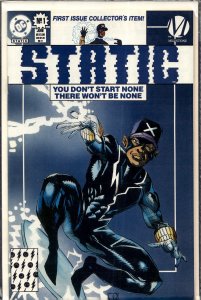 Static #1 (1993) Static [Key Issue]
