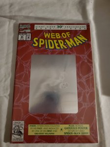 Web of Spider-Man 90 Very Fine/Near Mint Inks by Sam DeLaRosa