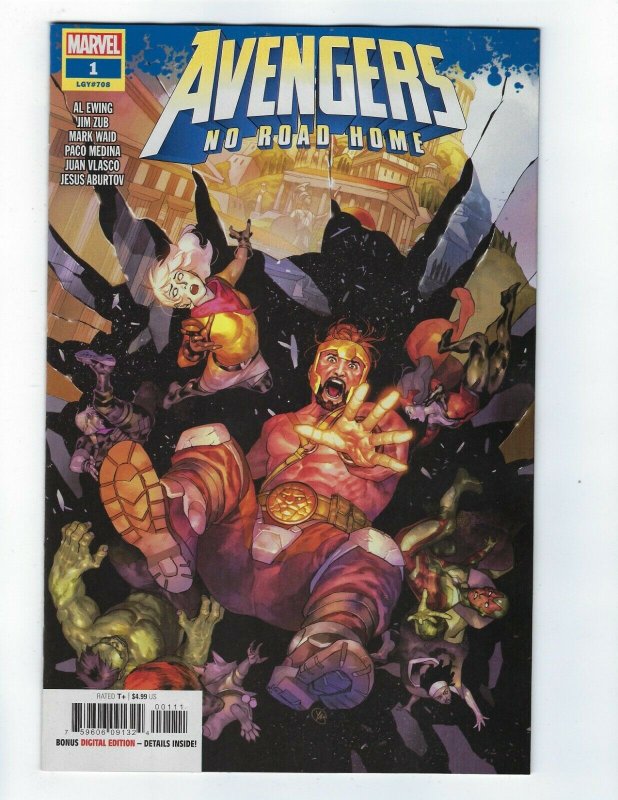 Avengers No Road Home # 1 of 10 Cover A NM Marvel [BK-11]