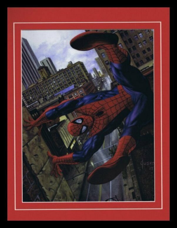 Amazing Spider-Man Framed 11x14 Marvel Masterpieces Poster Display 